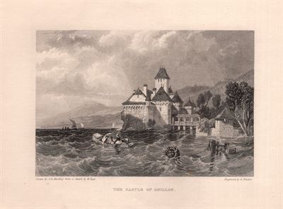Svizzera, The Castle of Chillon, 1833