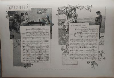 Canzoni Napoletane, Graziella, Io te voglio bene assaje, 1884
