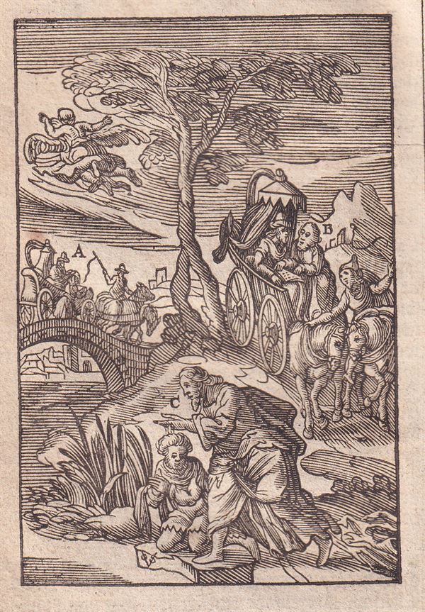 ​Stampe di soggetto religioso del XVII secolo cm.11x7