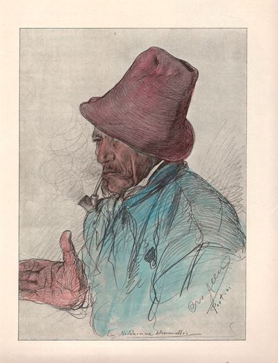 Wilhelm Allers, Un Vecchio contadino, 1890