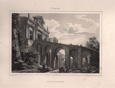 Bergamo, Porta di Città Alta, 1860