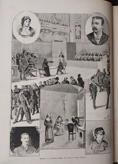 Bologna, il processo Zerbini, 1884