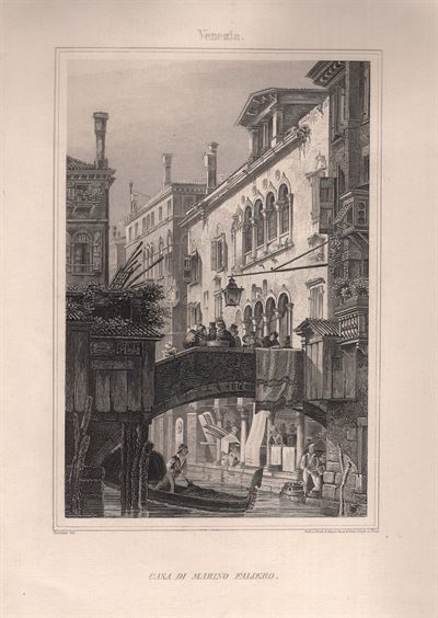 Venezia, Casa di Marino Faliero, 1860