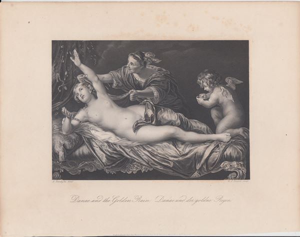 Quattro incisioni di Van Dyck di A.H.Payne - 1840-50