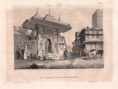 Costantinopoli, Instanbul, Das Innere von Constantinopel, 1850