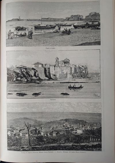 Porto d'Anzio, Nettuno, Albano, 1884