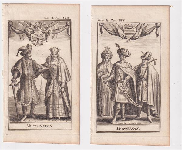 M.Ogier, Costumi dell'Europa, 1717