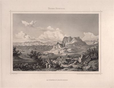 Siracusa, Tomba di Archimede, 1860
