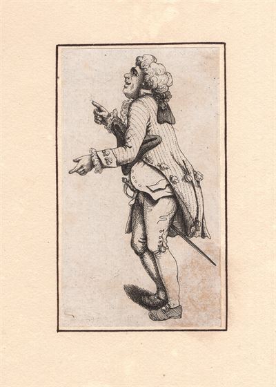 David Deuchar (1743-1808), Nobiluomo che indica 