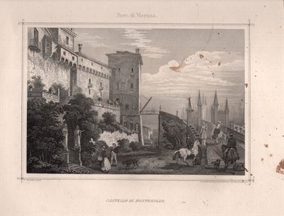 Vicenza, Castello di Montegaldo, 1860