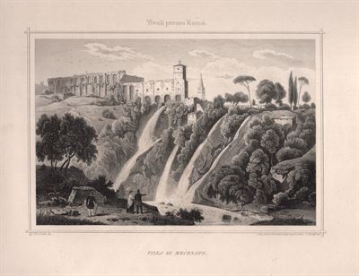 Tivoli, Villa di Mecenate, 1860