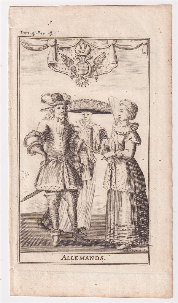 M.Ogier, Costumi dell'Europa, 1717