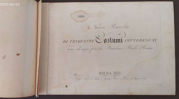 Bartolomeo Pinelli, Nuova raccolta di 50 costumi..., 1815