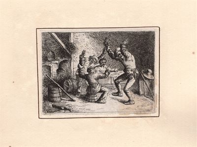 David Deuchar (1743-1808), Contadini che ballano in un interno