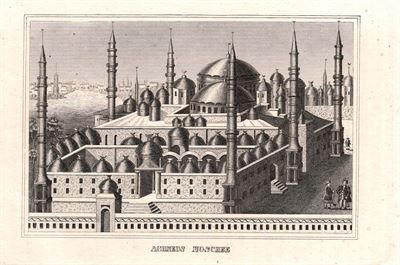 Istanbul, Moschee blu, Turchia, Achmeds Moschee, 1850