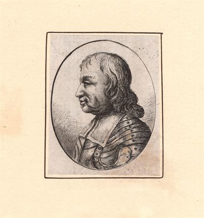 David Deuchar (1743-1808), Soldato di profilo in un ovale