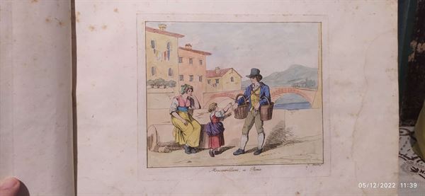 Pinelli Bartolomeo, Raccolta de' costumi di Roma, 1819