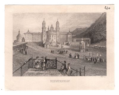 Einsiedeln, Svizzera, 1850