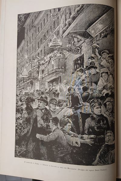 Il Carnevale a Roma, 1884