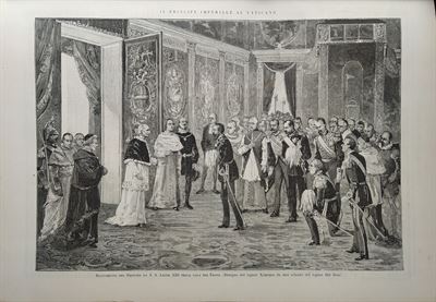Ricevimento del Principe Federico Guglielmo di Germania da Leone XIII, 1884