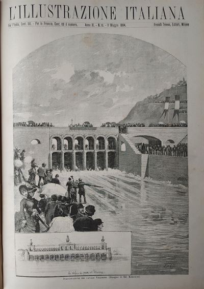 Inaugurazione del Canale Villoresi, 1884