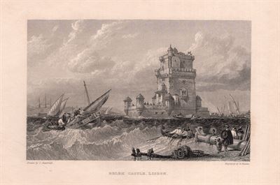 Lisbona, Castello di Belen, 1833