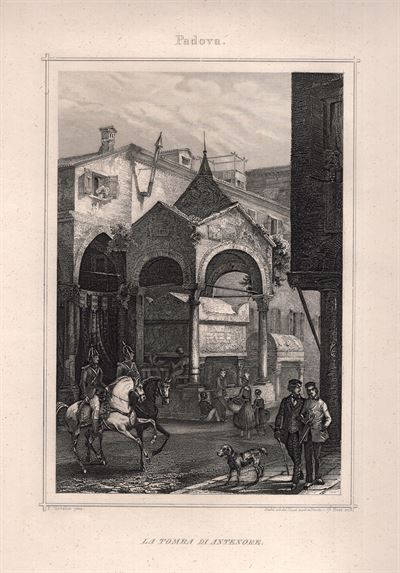 Padova, La Tomba di Antenore, 1860