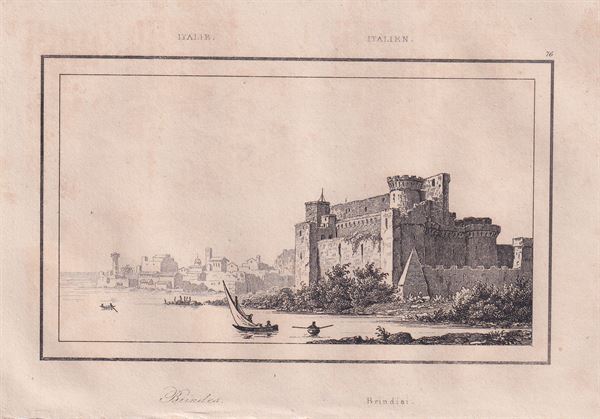 Vedute dell' Italia del 1835, misura cm.10x14