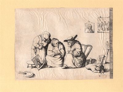 David Deuchar (1743-1808), da A.Ostade Tre donne esperte di arte