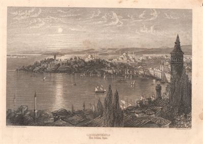 Costantinopoli, The Golden Horn, 1850